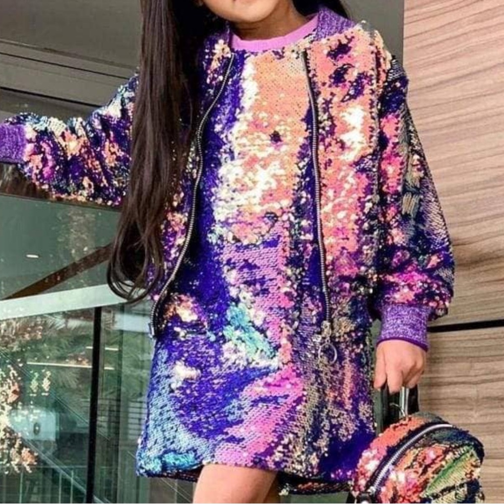 Lola and the boys sequin dress - Picture 4 of 6